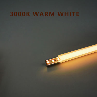 Modern Black 3500K Warm White Glass Shelf LED Cabinet Light With 80 CRI