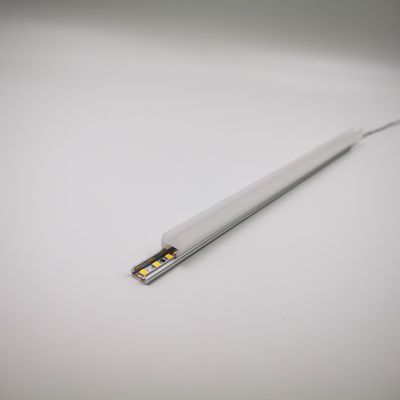 Single Glass Shelf LED Lights In Warm White For Retail Shelving
