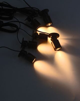 3W Aluminum LED Mini Spot Light Spotlight 80CRI 3000K/4000K/6000K Beam Angle