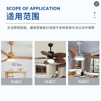 Dia125mm 120V 18W ETL Listed Ceiling Fan Led Light Replacement Dimmable LED Light For Ceiling Fan