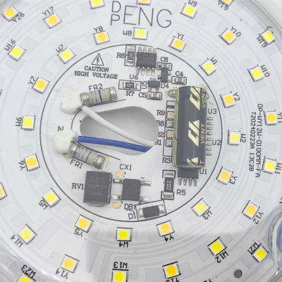 Dia100mm Round Pcb Board 12w 15w  AC 110V 120V 230V 3.93'' Retrofit Light Kit For Ceiling Flush Light Ceiling Fan Light Replacement Panel PCB 18W 3000K 6000K 1800LM 120V CRI90 Dimmable