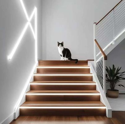 16.5FT / 5 Meter Spotless Silicone LED Channel System Recessed Flexible Tube With Milky White Cover Wider Track For 12mm Waterproof LED Strip Light USC7 WW