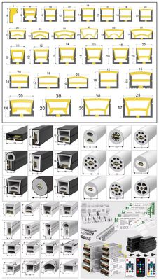 Customized Silicone Flexible Diode Neon Strip Lights 2700k-5700k Neon RGBW LED Neon Lights