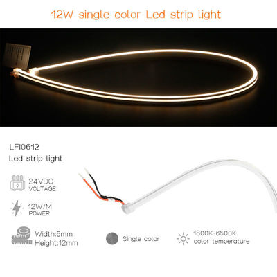 24V/12V.DC 10W Custom Flexible Neon Light Strip For Ceiling Room Decoration Cabinet Neon Lighting