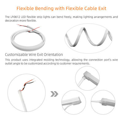 24V/12V.DC 10W Custom Flexible Neon Light Strip For Ceiling Room Decoration Cabinet Neon Lighting