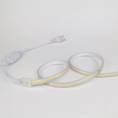 High Voltage 110V 220V Indoor Outdoor Waterproof IP65 LED Cob Strip Lights For Shopping Mall Home Decorations