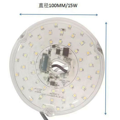 Dia100mm Round Pcb Board 12w 15w  AC 110V 120V 230V 3.93'' Retrofit Light Kit For Ceiling Flush Light Ceiling Fan Light Replacement Panel PCB 15W 90 Dimmable