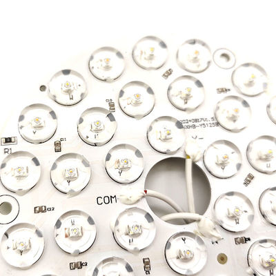 High Lumen 230V 15W 110MM 36V  3CCT Spare Part Ceiling Fan PCB Board Driver Less LED Modules Dimming And Color Adjustment