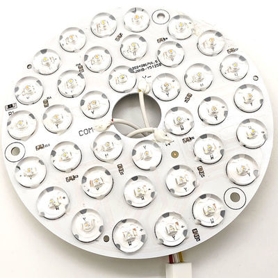 High Lumen 230V 15W 110MM 36V  3CCT Spare Part Ceiling Fan PCB Board Driver Less LED Modules Dimming And Color Adjustment