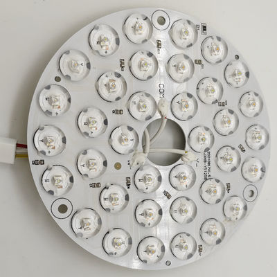 High Lumen 230V 15W 110MM 36V  3CCT Spare Part Ceiling Fan PCB Board Driver Less LED Modules Dimming And Color Adjustment