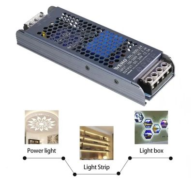AC To DC Ultra Thin And Slim Power Supply 12V/24V 60W 100W 150W Led Driver Switching Power Supply For Led Strip Light Tin Box