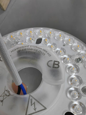 LED ceiling fan light replacement:    new products: dia125mm single color 2700K , CE ROHS ERP certification approved