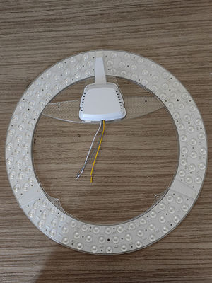 ceiling fan light moudle new products: dia360mm double color  according to your requirement,we can design and produce any shape any wattage or any voltage.  contact us
