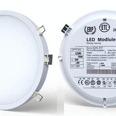 ERP ETL Certified 24W Round LED Panel Light with Adjustable CCT