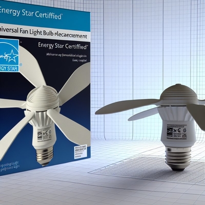 Energy Star Certified Universal Ceiling Fan LED Light Replacement Kit