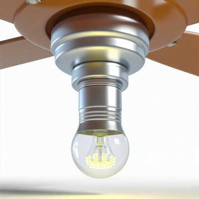 LED Ceiling Fan Light Replacement with INGAN Chip, 1200 Lumens, 3000K