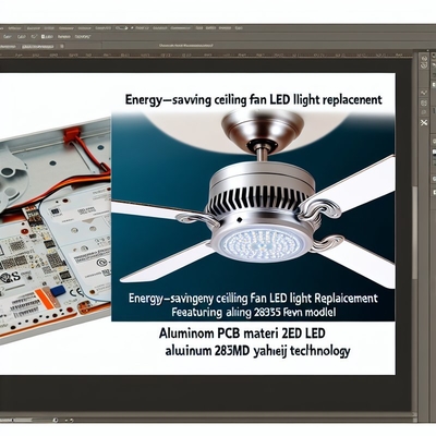 Ceiling Fan LED Light Replacement - Aluminum PCB, 2835SMD LED, 3000K