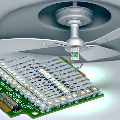 Ceiling Fan LED Light Replacement - Aluminum PCB, 2835SMD LED, 3000K