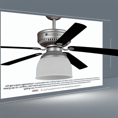 Universal Ceiling Fan LED Light Replacement - 3000K, Energy Star Certified