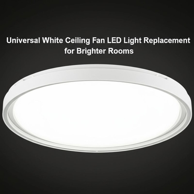 Universal White Ceiling Fan LED Light Replacement for Brighter Rooms