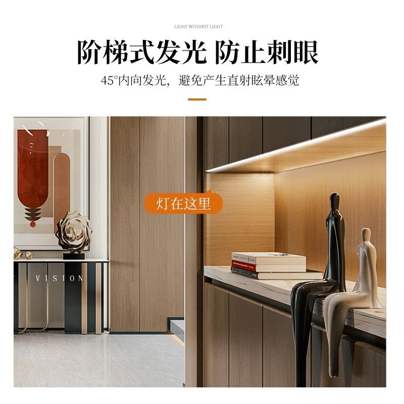 Led Under Cabinet Light Bar Modern Aluminum Stand LED Light For Showcase Display