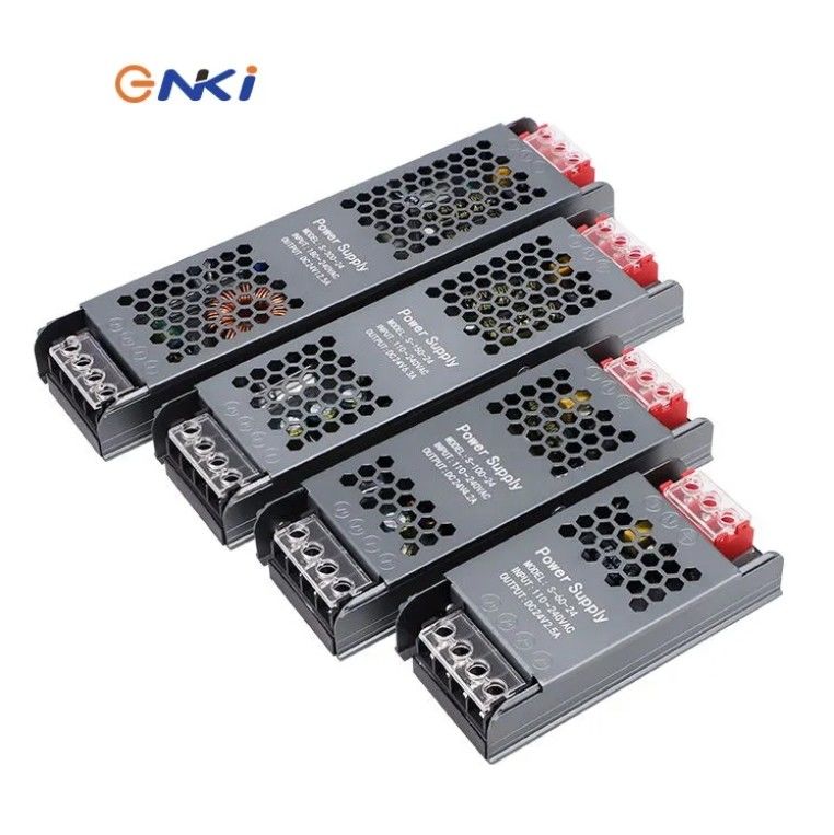 Ultra Thin And Slim Power Supply 12V/24V 60W 100W 150W Led Driver Switching Power Supply For Led Strip Light Tin Box