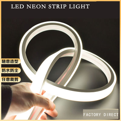 Waterproof IP54 Silicon LED Neon Strip Light With Color Rendering Index 3000K/4000K/6000K